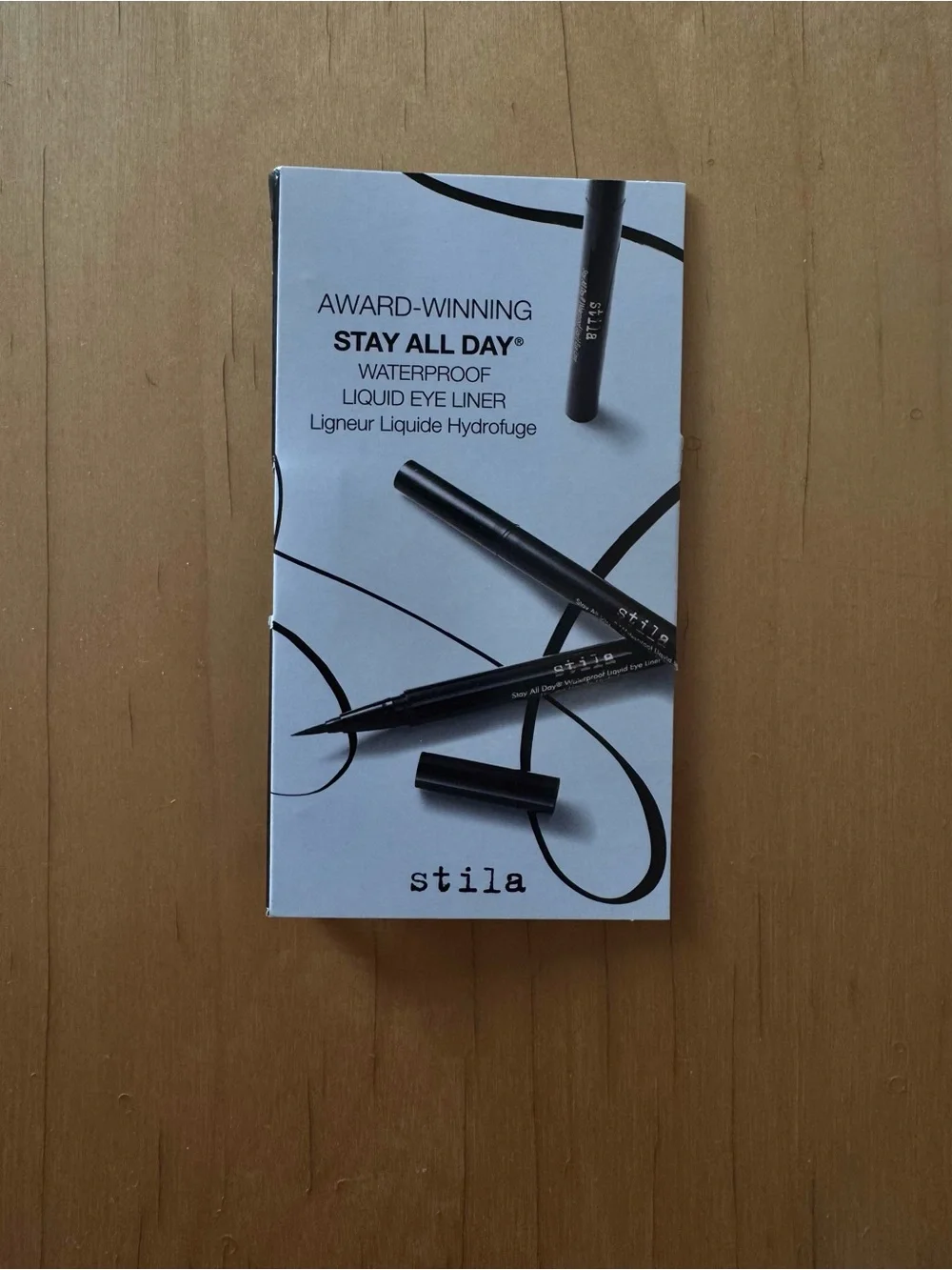 Unopened Mini Stila Black Waterproof Liquid Eyeliner Pen (Size 0.25 ml)